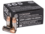 Sig Sauer Elite V-crown, Sig E9mma1-365-20 9mm    115 Jhp Vcrwn       20/10