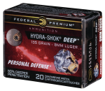 Federal Premium, Fed P9hsd1       9mm       135 Hshk Hp       20/10
