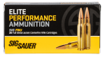 Sig Sauer Elite Performance, Sig E308b1-20    308      150 Elite Fmj      20/10