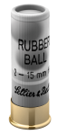 Sellier & Bellot Shotgun, S&b Sb12rbb        12ga      Rubber 2 Ball   25/10