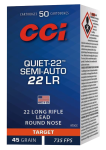 Cci Target & Plinking, Cci 975cc 22 Lr Quiet 45 Lrn                50/100