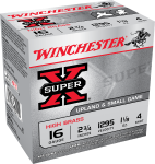 Winchester Ammo Super X, Win X16h4     Super-x                        25/10