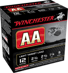 Winchester Ammo Aa, Win Aa129      Aa Light     11/8             25/10