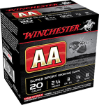 Winchester Ammo Aa, Win Aasc208    Aa Spt Cly    7/8             25/10