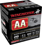 Winchester Ammo Aa, Win Aasc287    Aa Spt Cly    3/4             25/10