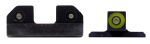 Xs Sights R3d, Xs Sw-r033s-6g  R3d    3 Dot Sw M&p Shield    Grn