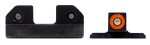 Xs Sights R3d, Xs Sw-r033s-6n  R3d    3 Dot W M&p Shield     Org