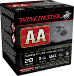 Winchester Ammo Aa, Win Aasc288    Aa Spt Cly    3/4             25/10