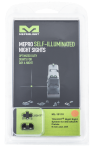 Mepro Usa Llc Mepro Tru-dot Fixed Sights, Mepro 101103301  Trudot Sig P226/320/365   Grn/org