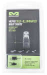 Mepro Usa Llc Mepro Tru-dot Fixed Sights, Mepro 102423101  Trudot Bersa Thunder     Grn/grn