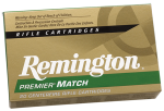 Remington Ammunition Premier, Rem 21485 Rm308w7   Matchking 168 Bthp       20/10