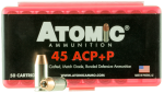 Atomic Pistol, Atomic 00412 45acp+p     185 Match Hp        50/10