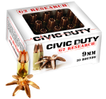 G2 Research Civic Duty, G2r        9mm       Civic Duty              20/25