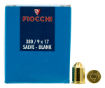 Fiocchi Handgun, Fio 380blank  380 Rimmed Short               50/30