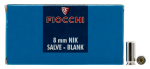Fiocchi Pistol Blank, Fio 8mmblank  8mm Pistol Blank               50/20