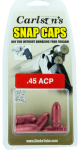 Carlsons Snap Cap, Carl 00062 Snap Cap 45acp       5pk