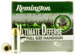 Remington Ammunition Ultimate Defense, Rem 28971 Hd45apa   Ultd 45        185bjhp   20/25