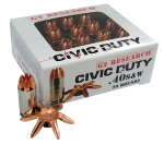 G2 Research Civic Duty, G2r        40s&w     Civic Duty              20/25
