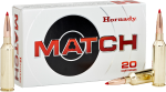 Hornady Match, Horn 81620  Match 6.5 Prc  147 Eld-m         20/10
