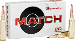 Hornady Match, Horn 82180  Match 300 Win  195 Eld-m         20/10