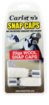 Carlsons Snap Cap, Carl 00106 Wool Snap Caps 20ga     2pk