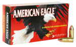 Federal American Eagle, Fed Ae9ap        9mm Lug   124 Fmj           50/20