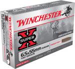 Winchester Ammo Super X, Win X6555         6.5x55sw 140sp             20/10
