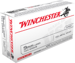 Winchester Ammo Usa, Win Usa9mm    9mm        124 Fmj             50/10