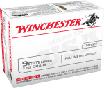 Winchester Ammo Usa, Win Usa9mmvp  9mm        115 Fmj            100/10