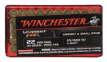 Winchester Ammo Varmint Hv, Win S22m2pt    22wmr  30vmax    Varmint     50/20