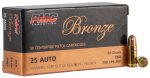 Pmc Bronze, Pmc 25a      25      50 Fmj Tgt              50/20