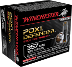 Winchester Ammo Pdx1 Defender, Win S357mpdb  357 Mag 125 Pdx                20/10