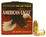 Federal American Eagle, Fed Ae45a100     45        230 Fmj           100/5