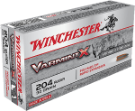 Winchester Ammo Varmint X, Win X204p         204rug  32vrmt             20/10