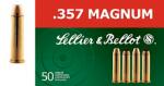 Sellier & Bellot Handgun, S&b Sb357l         357     158 Lfn           50/20