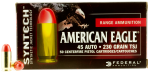 Federal American Eagle, Fed Ae45sj1      45        230 Tsj           50/10