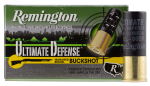 Remington Ammunition Ultimate Defense, Rem 20711 12b008rrhd Ulthd 12   00 Buck       5/20