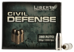 Liberty Ammunition Civil Defense, Liberty La-cd-380-023  380  50gr             20/50