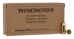 Winchester Ammo Usa, Win Sg45w     45         230 Fmj   Srvgrd    50/10
