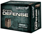 Liberty Ammunition Civil Defense, Liberty La-cd-10-032   10mm 60gr             20/50