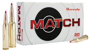 Hornady Match, Horn 81500  6.5crd  140 Eld Match            20/10