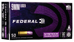 Federal American Eagle, Fed Ae9sj3       9mm       147 Trnmt         50/10