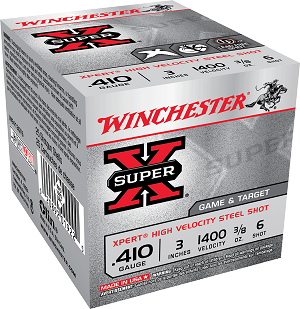 Winchester Ammo Super X, Win We413gt6   Xpert     3/8  Stl            25/10
