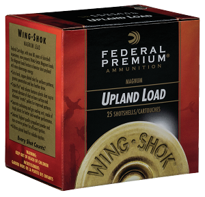 Federal Premium Upland, Fed Pf1634    Wngshk     16 Hv  11/8         25/10