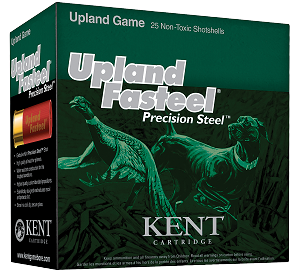 Kent Cartridge Upland Fasteel, Kent K122us325    2.75 11/8  Upland Fastl    25/10