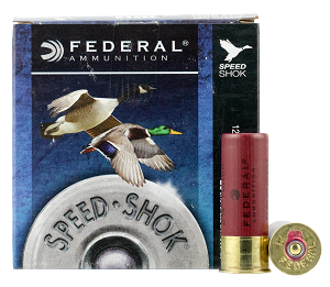 Federal Speed-shok, Fed Wf1456        Spdshk 12     11/8 Stl     25/10