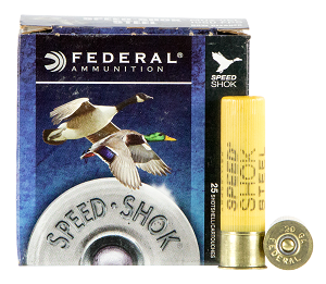 Federal Speed-shok, Fed Wf2092        Spdshk 20 3in  7/8 Stl     25/10