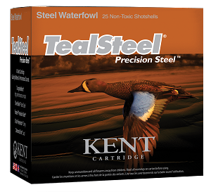 Kent Cartridge Teal Steel, Kent Kts123366    3in 11/4   Teal Stl 6      25/10