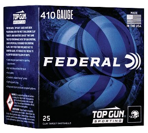 Federal Top Gun, Fed Tgs412149  Top Gun 410 2.75 1/2          25/10