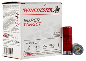 Winchester Ammo Super Target, Win Trgt12509  Sup Tgt       1oz             25/10